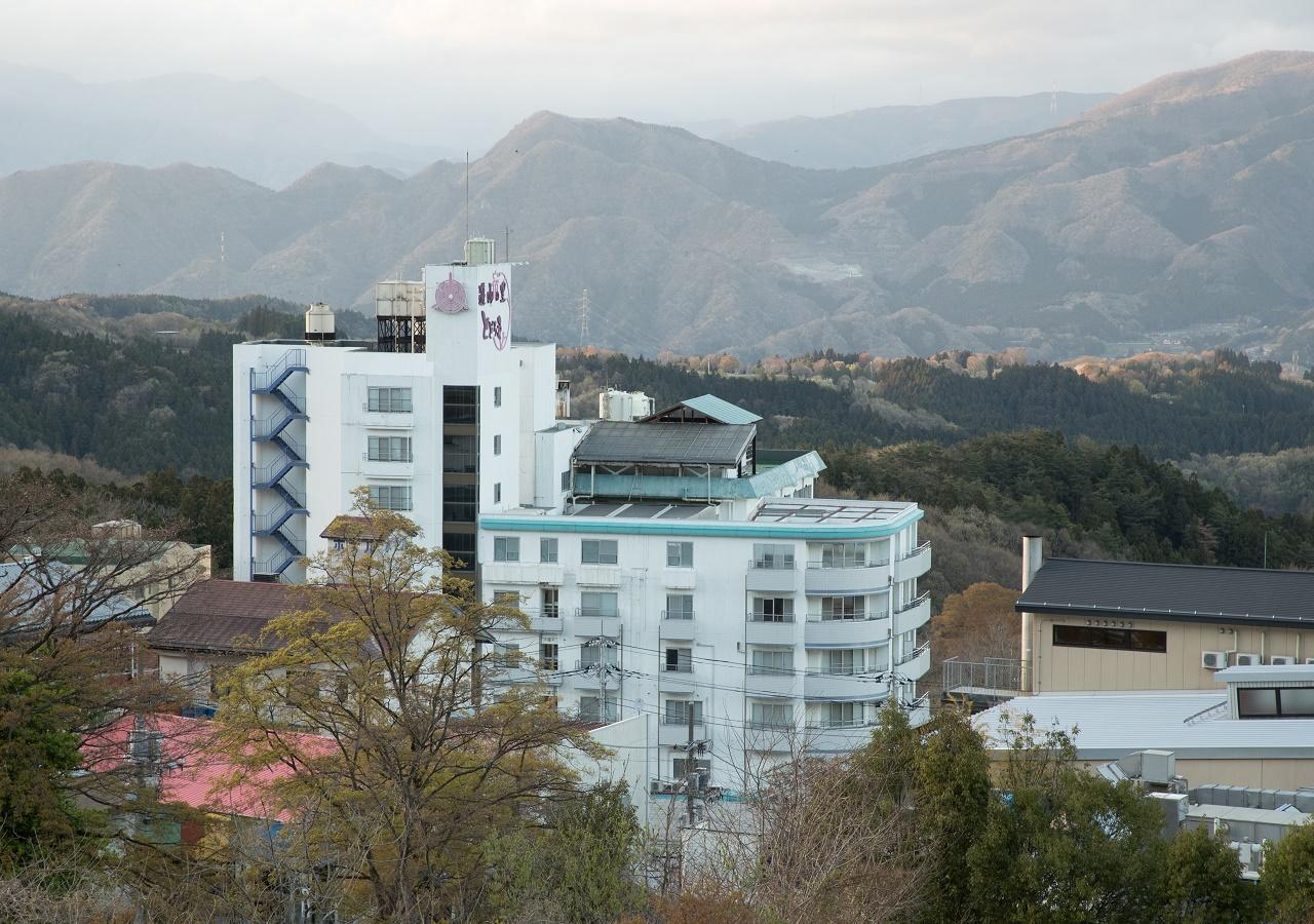Ikaho Onsen Todoroki Hotell Shibukawa Exteriör bild